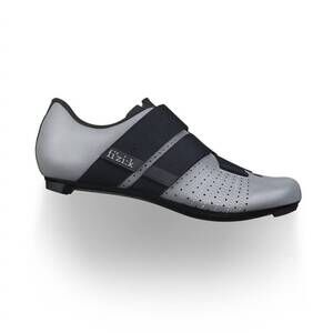 NEW FIZIK unisex tempo powerstrap r5 shoe in reflective grey/black